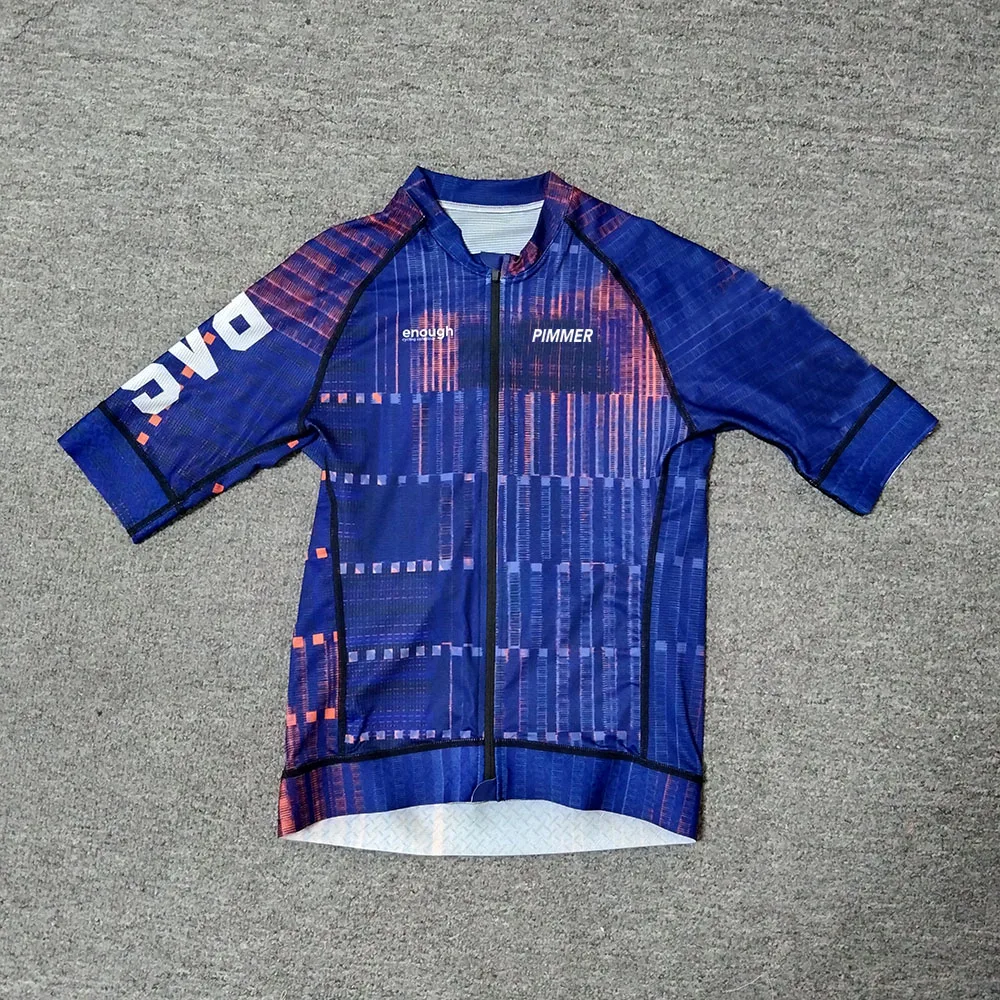 

2025 PIMMER Cycling Jersey MTB Bike Short Sleeve Bicycle Clothing Men Road Bike Cycling Jersey Pro Team Maillot Ciclismo Hombre