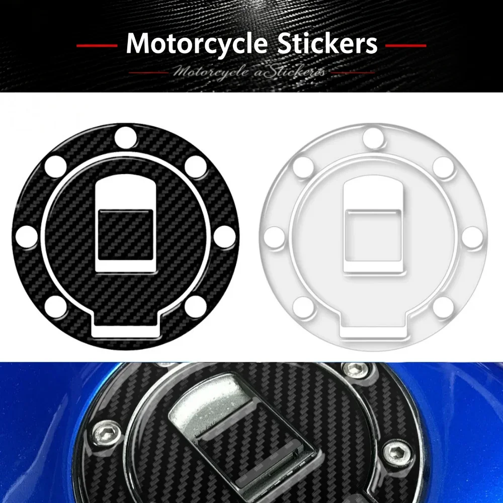 Motorcycle 7-Hole Fuel Cap Protection Sticker for Yamaha R1 / R6 / TDM850 / 600R / 700R / 1000R (Pre-1999)