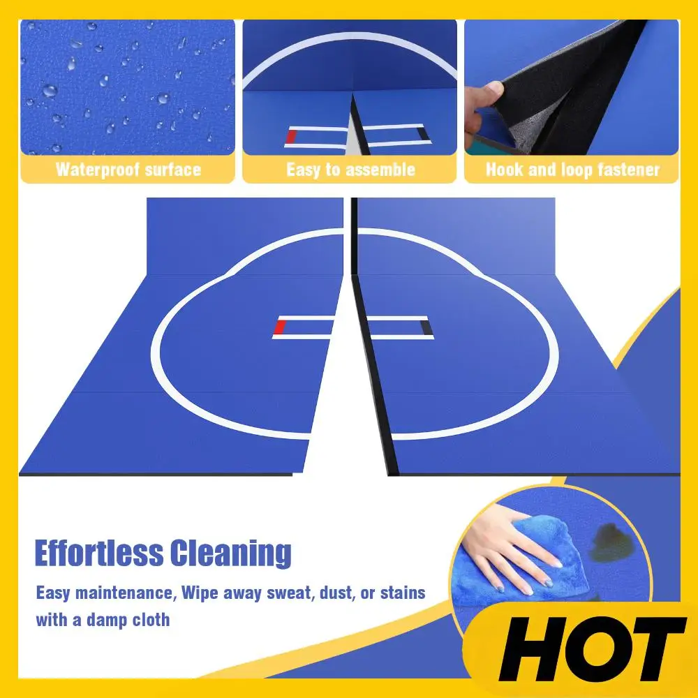 

Складной коврик для тренировок 3х3 м, нескользящий, мягкий, татами, многофункциональный, для грэпплинга, единоборств, бокса, дзюдо
