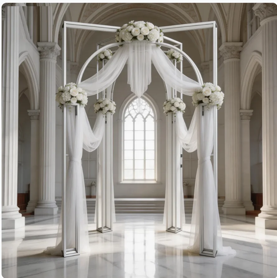 Hochwertige Hochzeitsbögen für Outdoor-Veranstaltungen 2026 Neuestes Design Bogen-Dekorationen – Detail 8