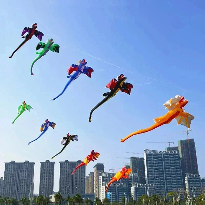 

Free shipping 7m Dragon kite large single line parafoil kite line soft inflatable kite professional kite octopus kite wind surf