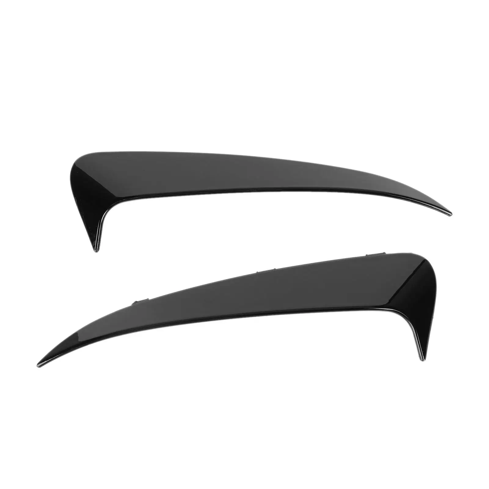 Rear Bumper Vent Cover ABS Material Glossy Black Rear Bumper Vent Canard Cover for replacement for c -Class W205 Sedan S205