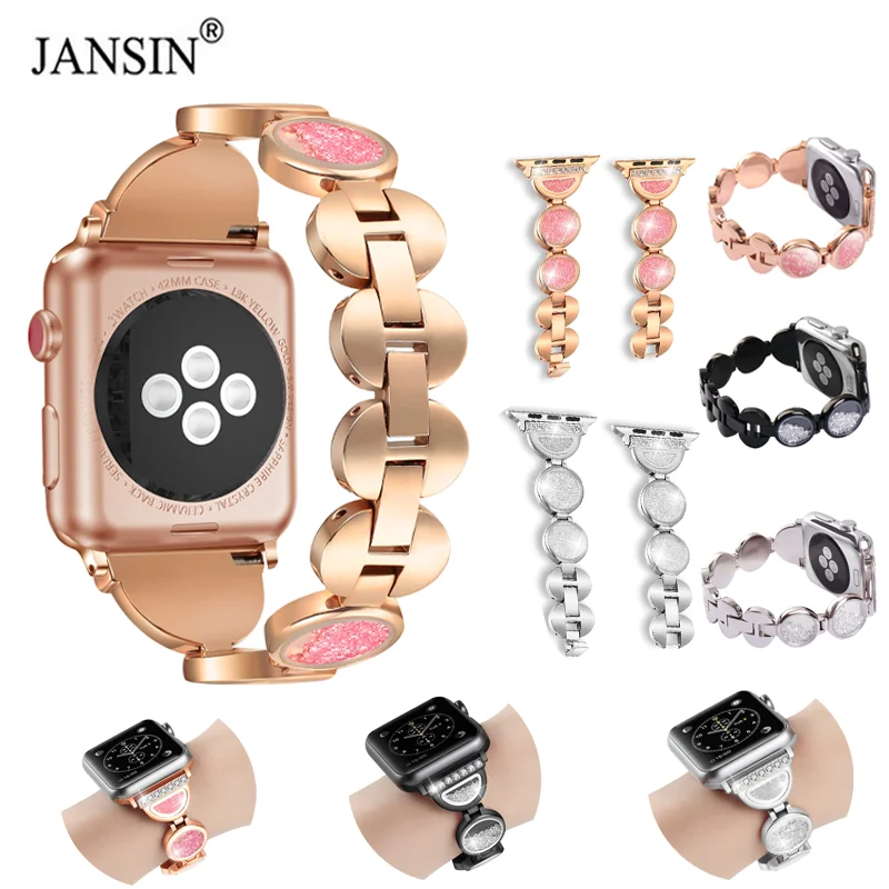 

Diamond Strap For Apple Watch 9 41mm 45mm Luxury Women Metal Bracelet For Apple Watch Ultra 2 49mm 8 7 40mm 44mm 38mm 42mm Band