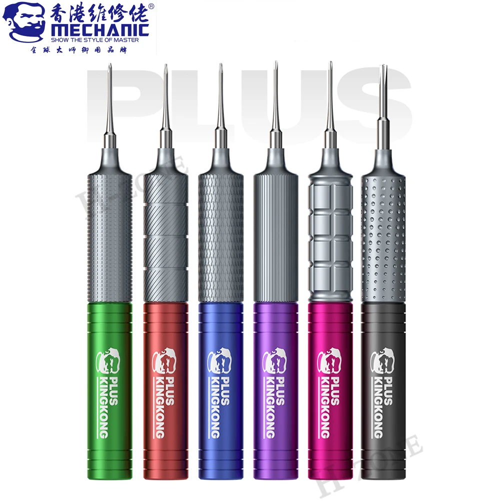 MECHANIC KINGKONG PLUS Screwdriver Set High Hardness Convex Cross Pentalobe Torx for Cell Phone Watch Tablet Repair Opening