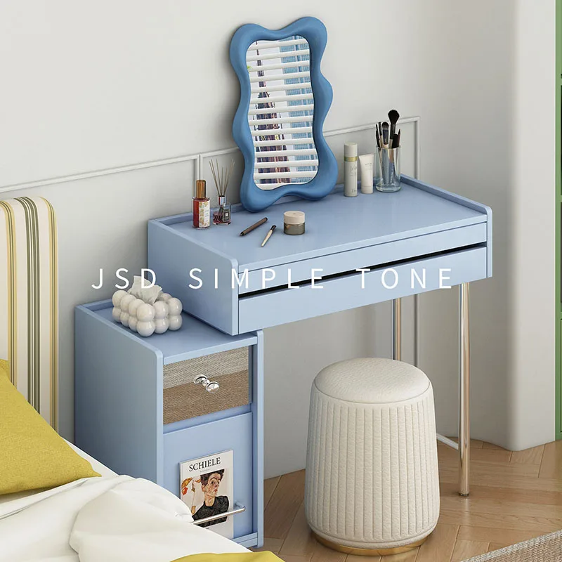 Beauty Modern Vanity Table Cosmetics Makeup Desk Storage Drawers Dressing Table Comfortable Drawers Vestidores Home Furniture