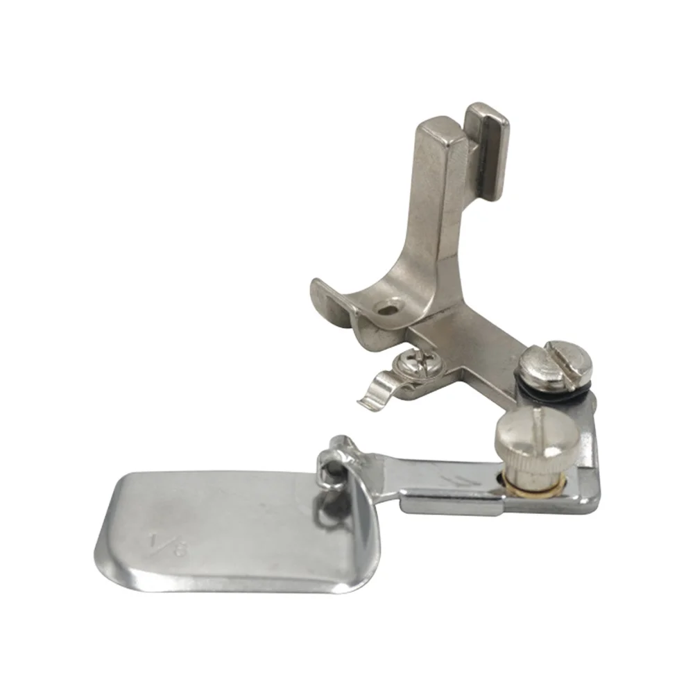 

Hemming Presser Foot Stainless Steel Sewing Machine Binder For Lightweight Fabric Diy Clothing Repair Arc-Shaped Wrapping Device