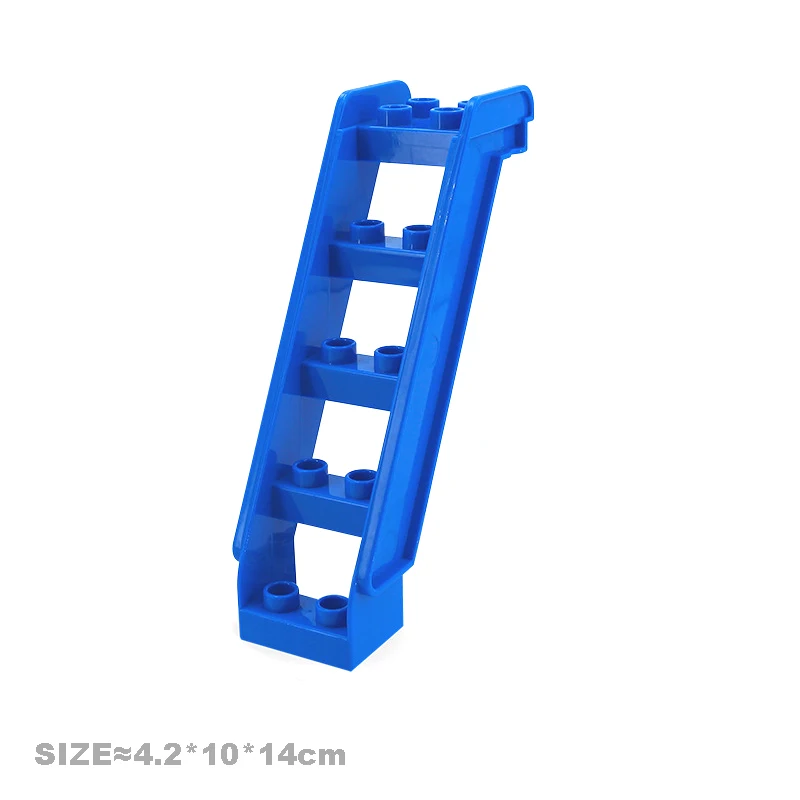 Classic Big Building Blocks Accessories Compatible Bricks Pipeline Sets Seesaw Swing Slide Ladder Pipe Playground Toys Baby Gift
