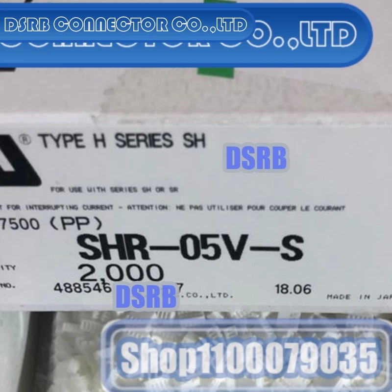 

100pcs/lot SHR-05V-S Plastic shell 5P 1.0MM legs width 100% New and Original connector new original