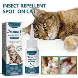 Dr. G4B2 antipulgas para mascotas, tratamiento antipulgas para gatos, garrapatas, piojos, ácaros, tiña, eliminación de picazón para perros, eliminación de insectos