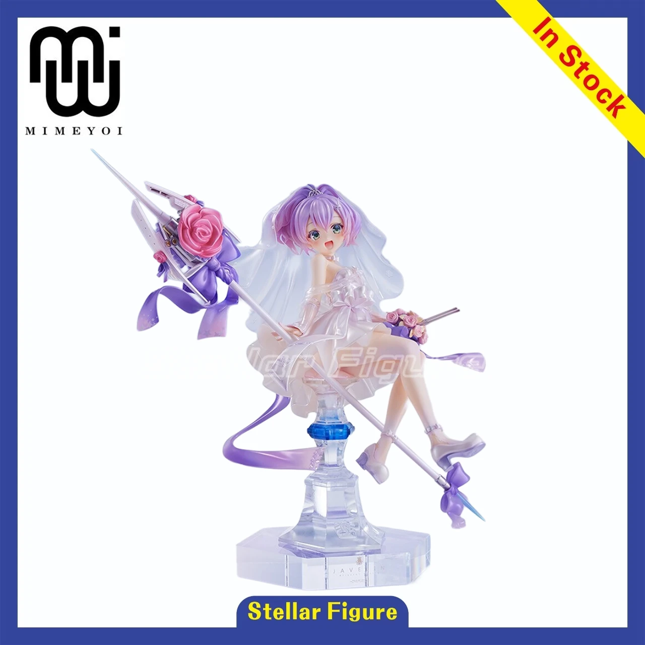 【SF】Em Estoque Figura de Coleção Mimeyoi Azur Lane HMS Javelin Escala 1/7 Modelo Original de Animação