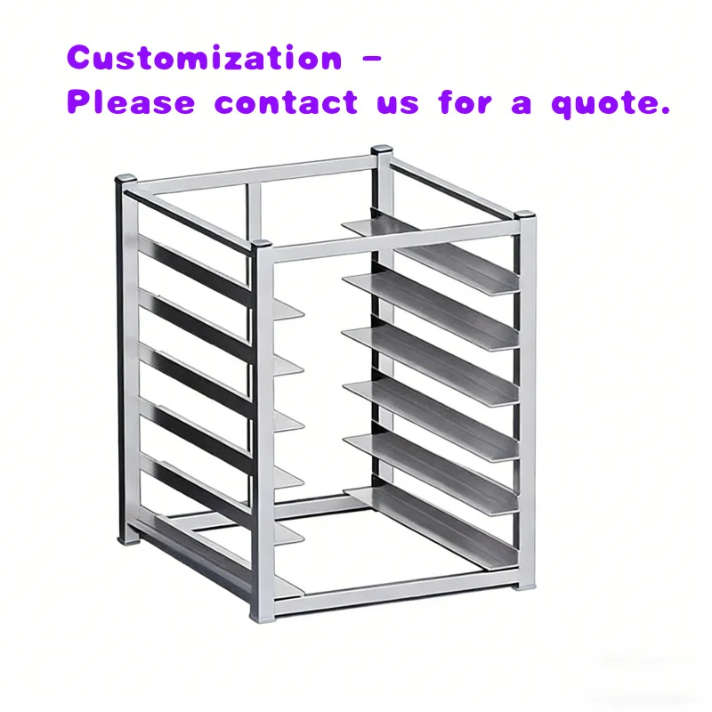 custom.Premium Modern Stainless Steel Bakers Rack-Self-Cleaning Coating Heavy-Duty Capacity Corrosion Resistant Narrow Kit