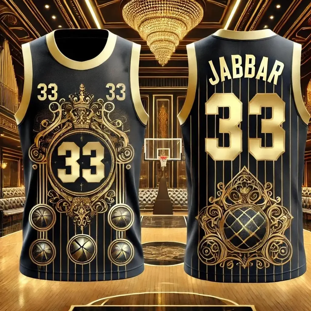 Summer Fashion 33 Jabba Men's Basketball Jersey, Breathable And Sweat Wicking, Sleeveless Jersey For Daily Matches And Training