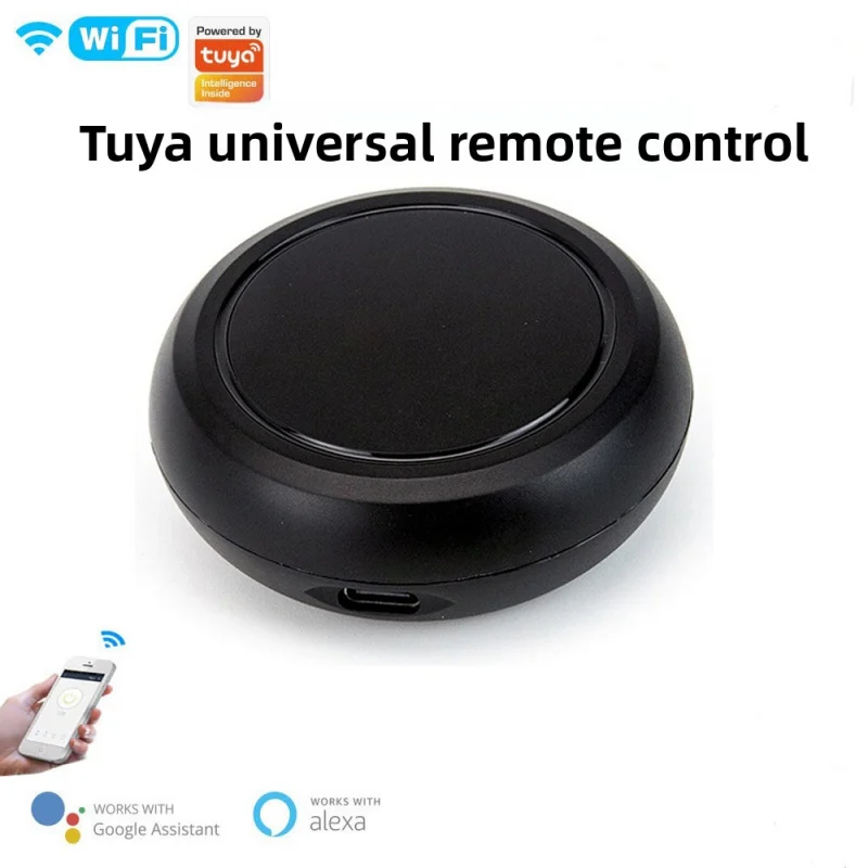 Remote Kontrol Universal Tuya WiFi IR |   Kontrol Suara Jarak Jauh Ponsel Universal untuk AC dan TV Intelligent Linka