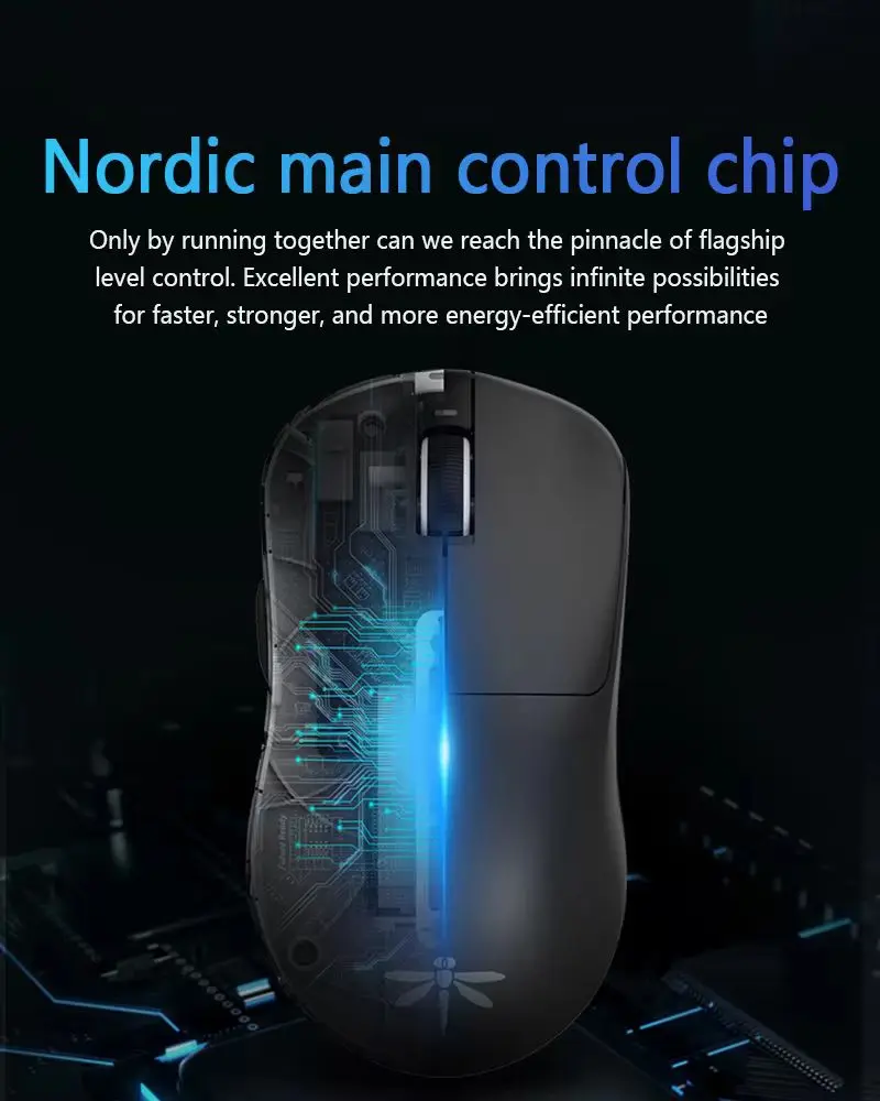 Vgn Dragonfly F1 게임 전원 2.4g 무선 유선 듀얼 모드 마우스 경량 디자인 고성능 긴 수명 마우스 Esports 선물