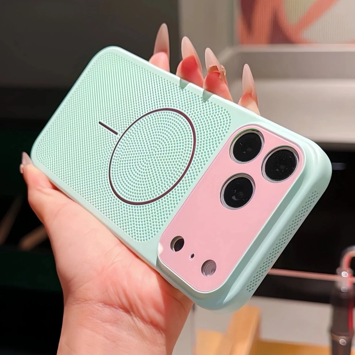 Двухцветный чехол для телефона – обзор и цена Heat Dissipation Mesh Breathable Case
