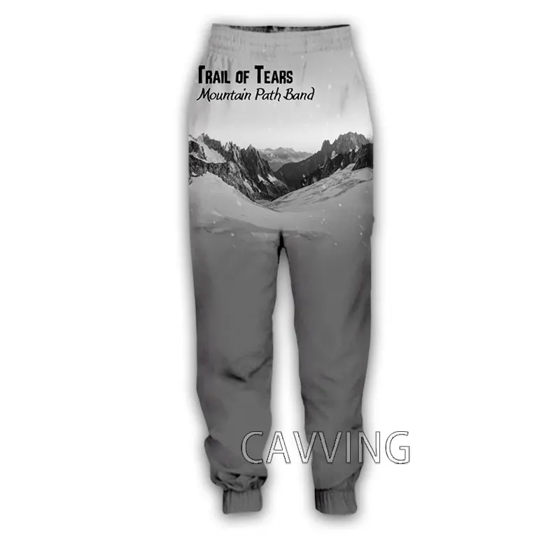 CAVVING 3D Print  Trail of Tears  Band   Casual Pants Sports Sweatpants Straight Pants Sweatpants Jogging Pants Trousers