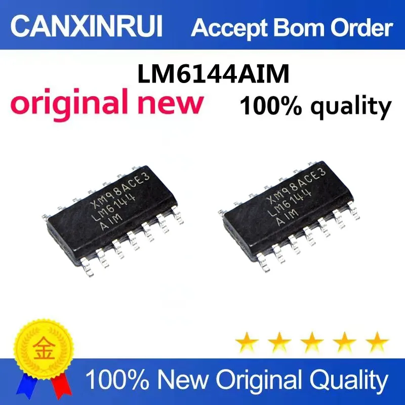 New Original LM6144AIM LM6144 SOIC-14 Amplifier IC Hot Selling Quality Assurance