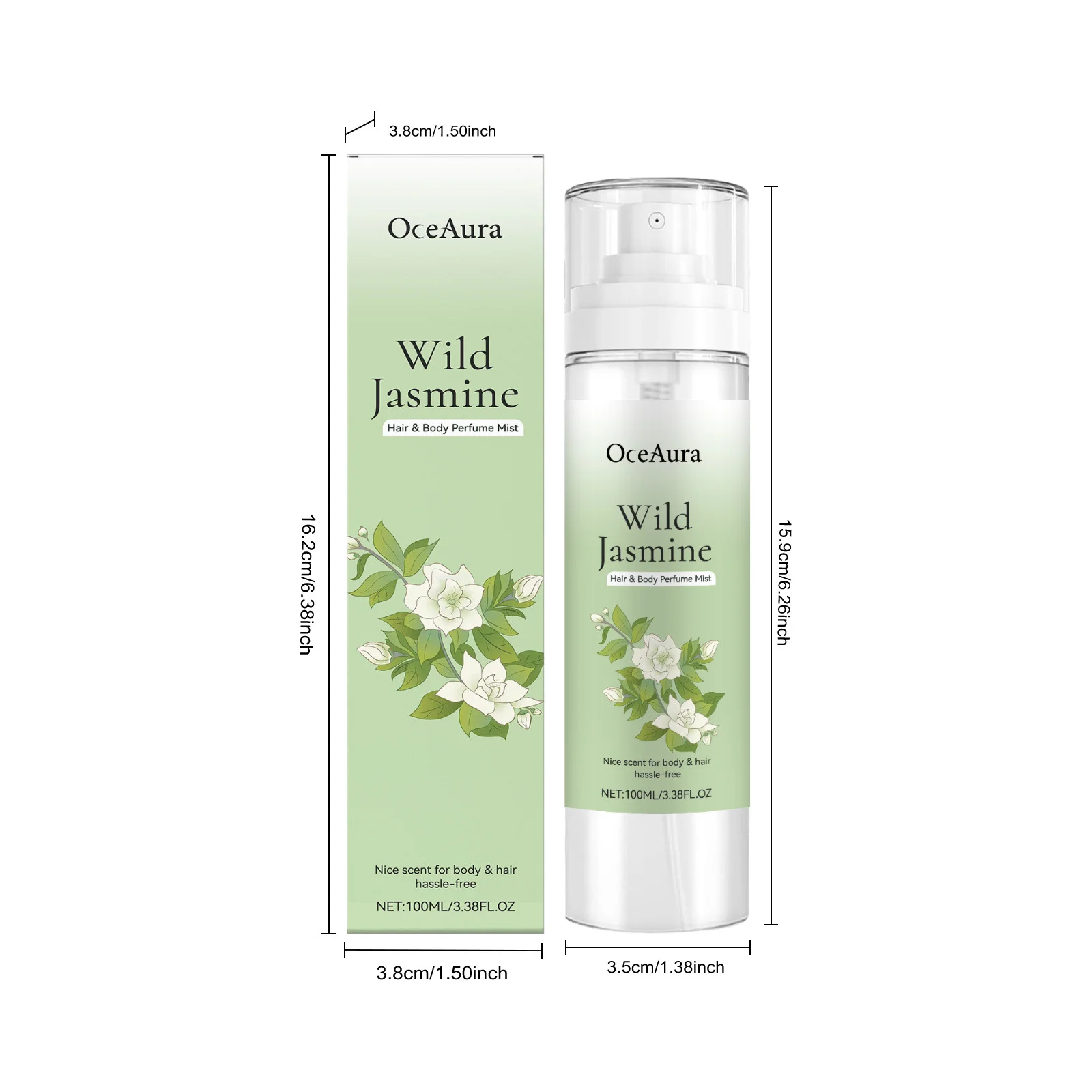 Women'S Hair Fragrance And Body Perfume Spray, Hair Perfume Mist Moisturizing Nourishing Hair Spray Long Last Smooth Silky