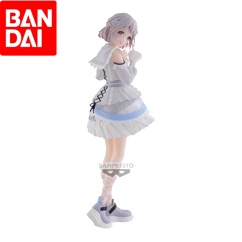 

BANDAI The Idolmaster ESPRESTO Refined white Lilia Kujo Figure, PVC Material, 1/10 Scale 22cm,