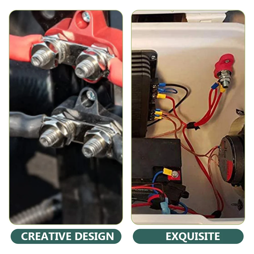

Post 48V Terminal Bus Bar For Truck Rv Boat Heavy Duty Distribution Block Electrical Busbar Car Terminal Strip