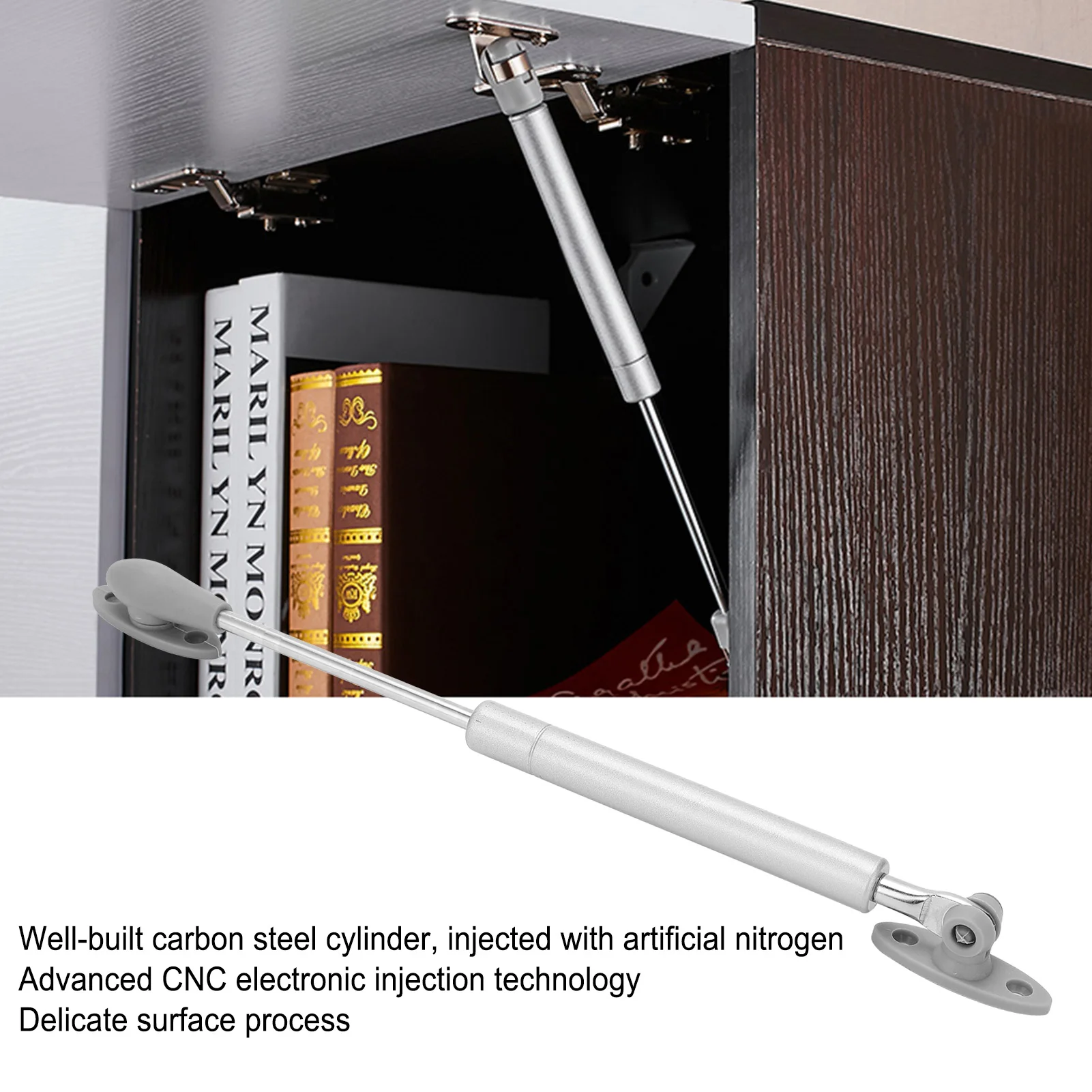 1PC ZQL 250x90x15 Gas Strut Lift Lid Stay Pneumatic Hydraulic Support Rod Opening Spring Shocks