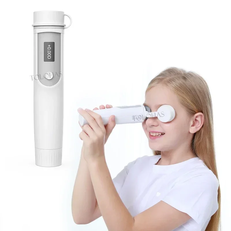 LHVREF New Portable Eye Care Device WIFI Eye Test Machine Cheap Digital Mini Refractometer For Children