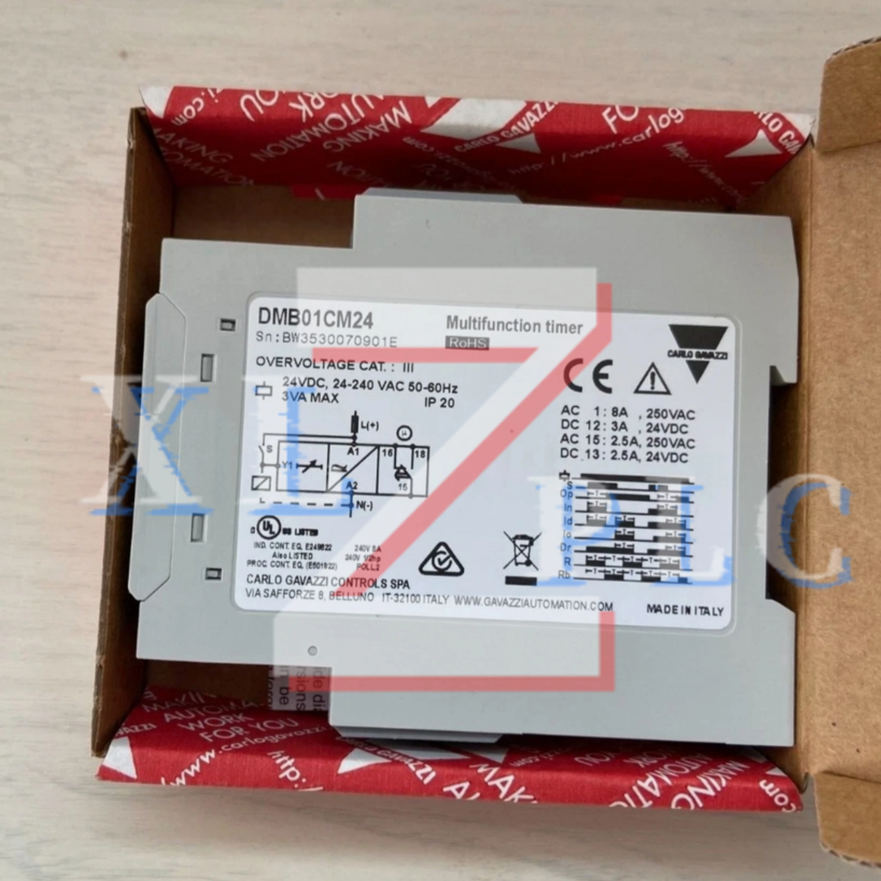 Original New Time Relay DCB51CM24 Series DMB01CM24 DMB51CM24 for Electronic Components Market