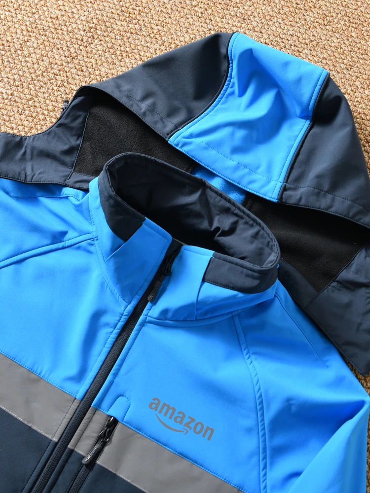 Men's Outdoor Softshell Jacket Fleece Lined Windproof Water Repellent Autumn Winter Fashionable  Coat Standard Fit Long ...