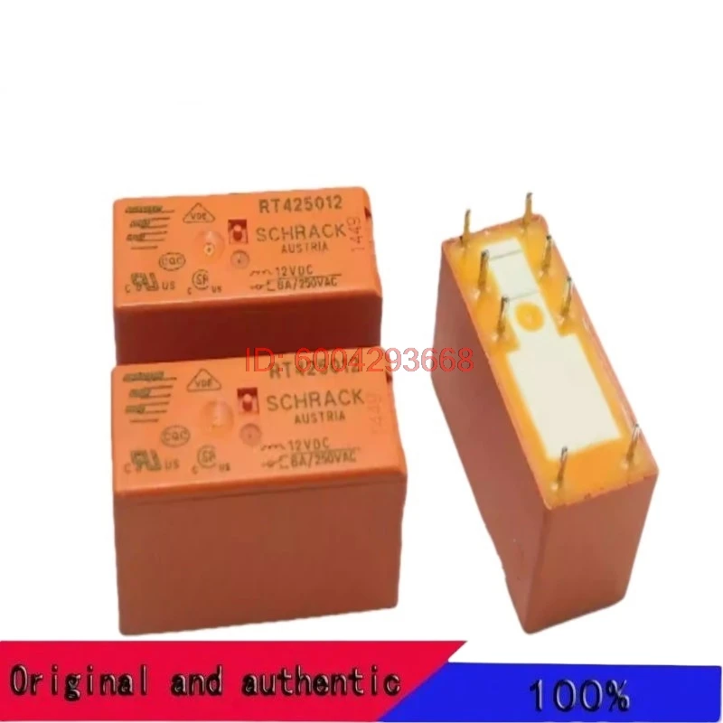 

5 шт./оригинальные Novo RT425012 DC12V 8A 8-контактные 2-режимные реле с функцией отключения