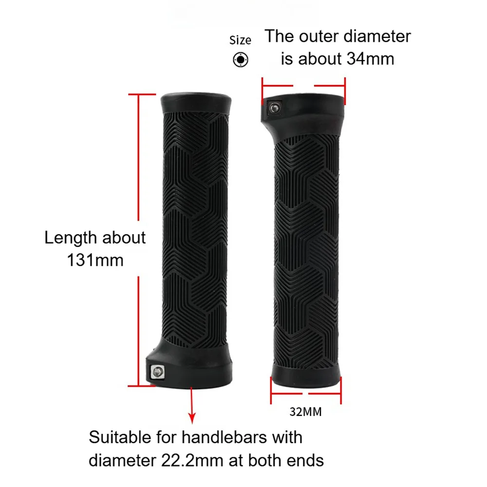 ODI MTB handlebar grips 22mm Rubber Bike grips For mountain Folding Ergonomic bmx bicycle grips Bicycle Accessories