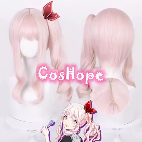 Akiyama Mizuki Cosplay Wig Light Pink Wig Cosplay Anime Cosplay Wigs Heat Resistant Synthetic Wigs