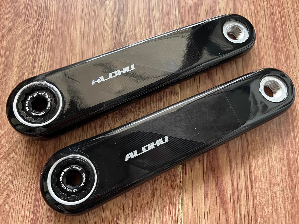 Rotor ALDHU CARBON CRANKS 165 mm | 170 mm | 172.5 mm | 175 mm Sizes Carbon Material