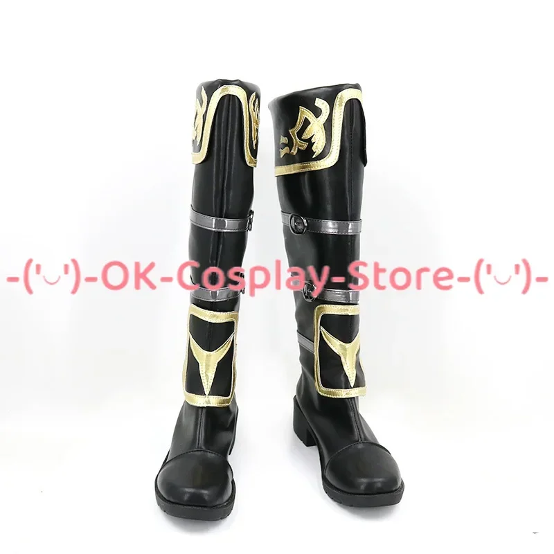 [Customized Size] Identity V Night Watch Ithaqua Cosplay Shoes Game Roleplay Costume Prop Halloween Party Boots PU Leather