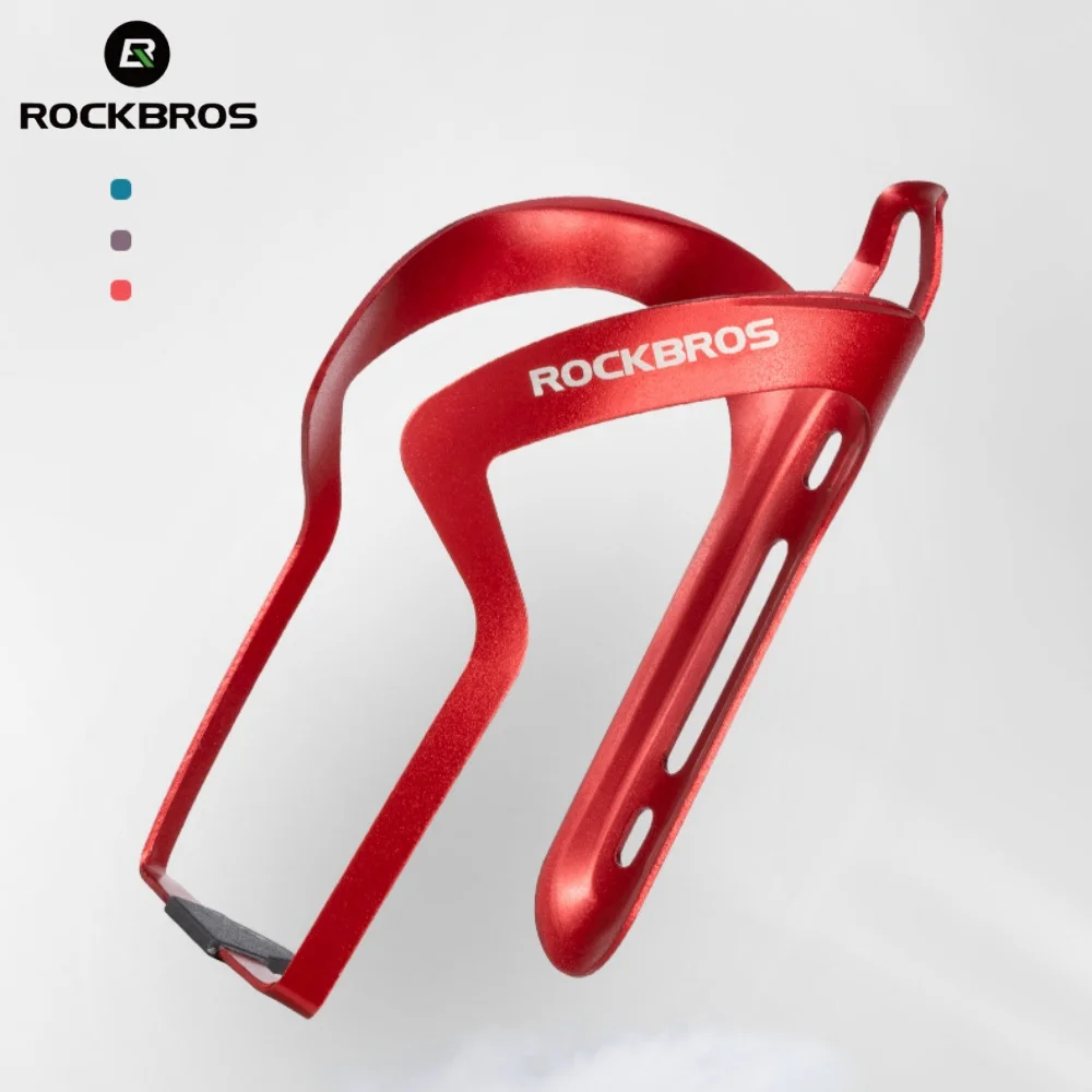 ROCKBROS Integrated Molding Bicycle Water Bottle Holder Lightweight Aluminum Alloy Mtb Water Cup Holder Cycling Accessories