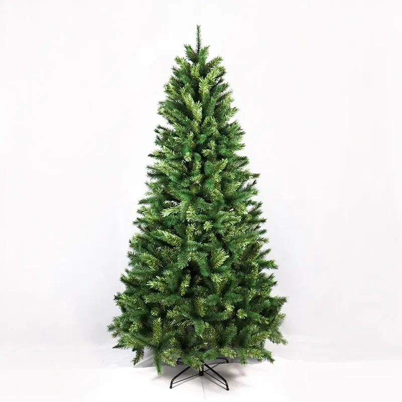 

Artificial Christmas tree Eco-friendly 700PVC/PE branch Encryption luxury Christmas tree gift metal bracket Christmas decoration