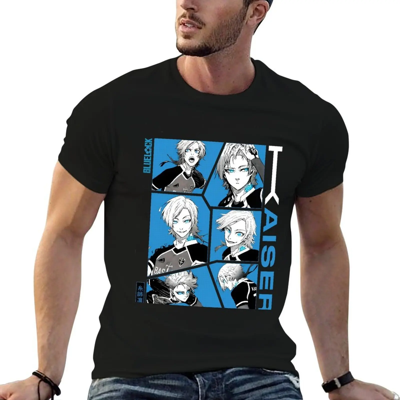 

Michael Kaiser Art T-Shirt anime t shirts oversize t shirt man luxury T-Shirt