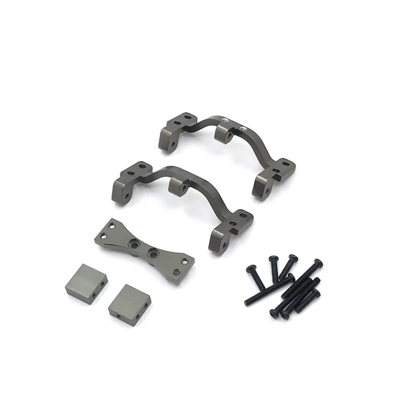 Metal Upgrade Bridge Servo Rod Seat Remote Control Car Parts Fit For WPL C14 C24 C34 B14 B24 Remote Control Car Accessories