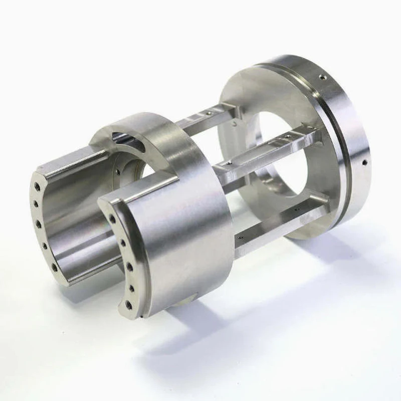 Custom CNC Machined Stainless Steel Support Housing Polished Enclosure Parts For Automotive Aerospace And Medical Device