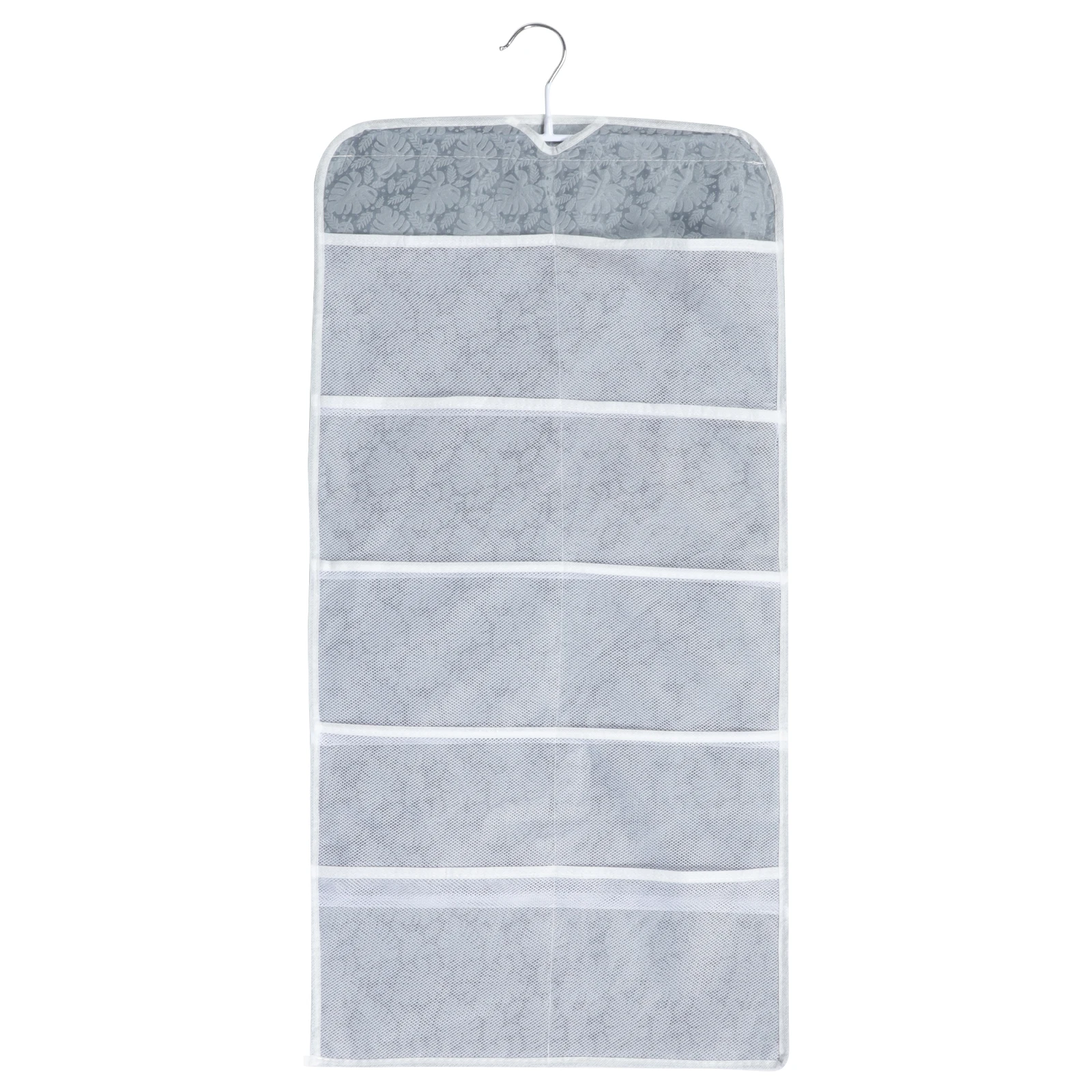 

Double-Side Bra Hanging Storage Bag with Multiple Pockets for Underwear Socks Organization - Dorm Bedroom Wardrobe Hanging