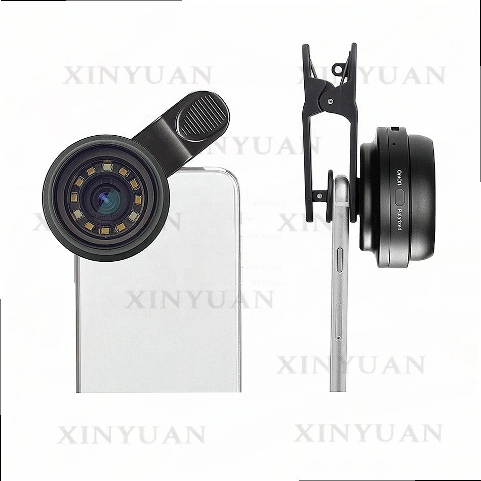 4 lenses 4 sets of cross 10x magnification Aluminum optical glass Electric pocket mini skin mirror