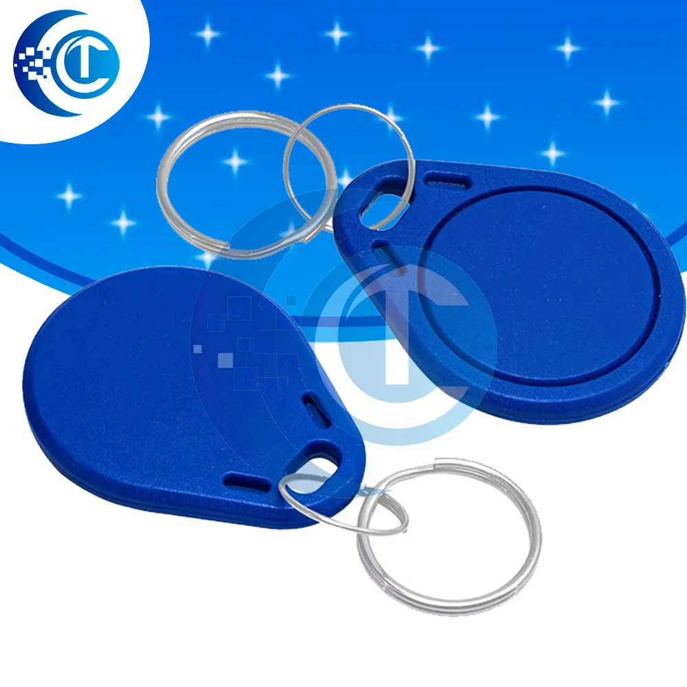 1PCS/5pcs/10pcs  13.56MHz RFID Key Tags Keyfobs Token NFC TAG Keychain For Arduino watch breadboard channels bag Regulator