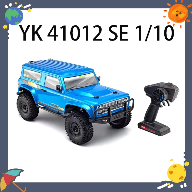 

Yk 41012 Se масштаб 1/10, четырехколесный альпинистский автомобиль с дистанционным управлением и дифференциальным замком и двойной скоростью для мальчиков, подарок на день рождения
