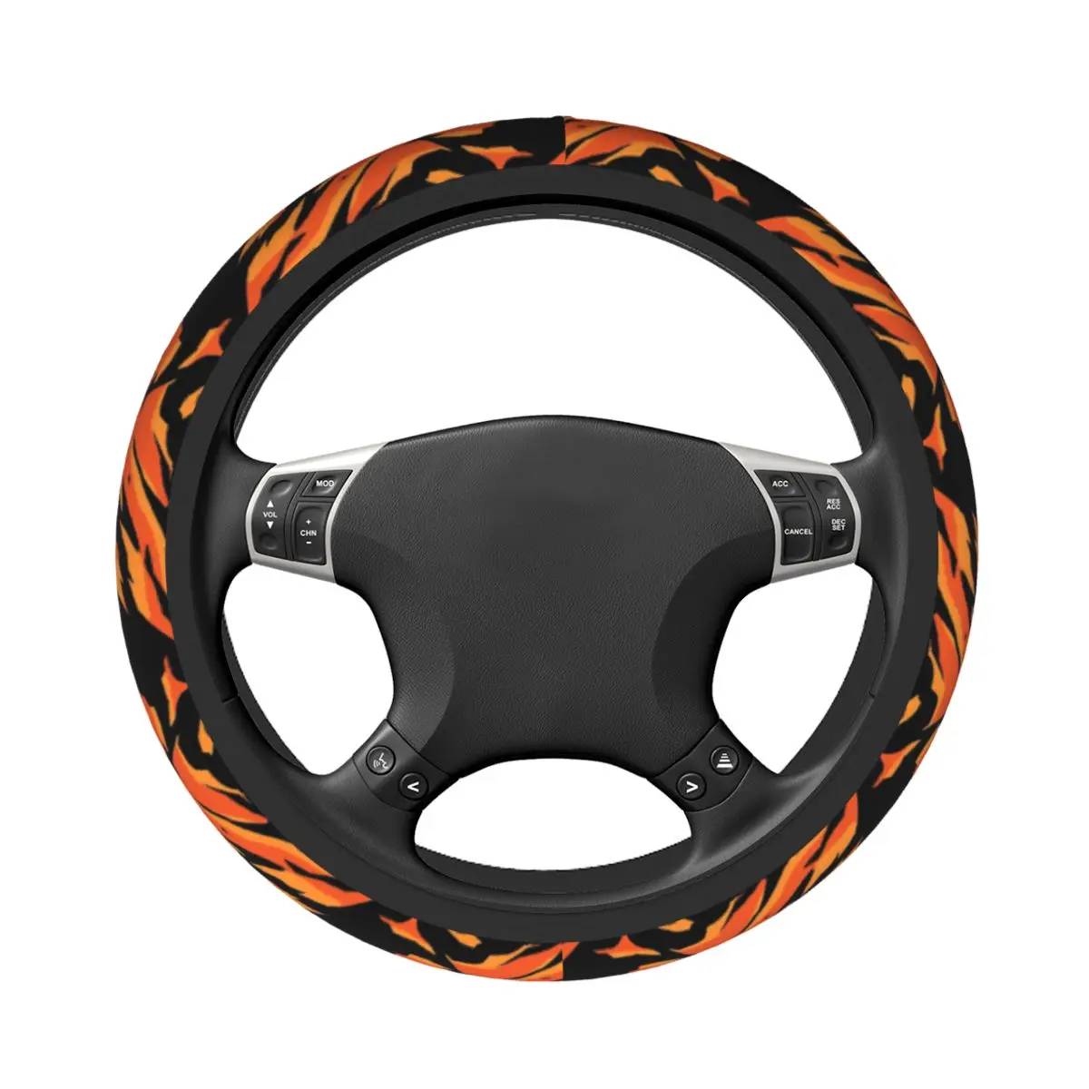 Dragon Ball Car Steering Cover 37-38 Anti-slip Auto Steering Wheel Protector Suitable Auto Decoration Steering-Wheel Accessories