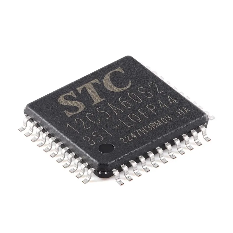 STC12C5A60S2-35I LQFP44/LQFP48 MCU 1T 8051 Microcontroller 10Pcs/lot