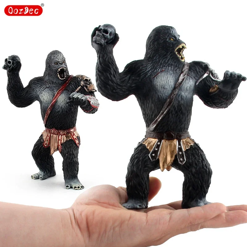 OozDec Gorillas Skeleton Island Warrior PVC Toys for Kids Role Playing and Collection, High Quality