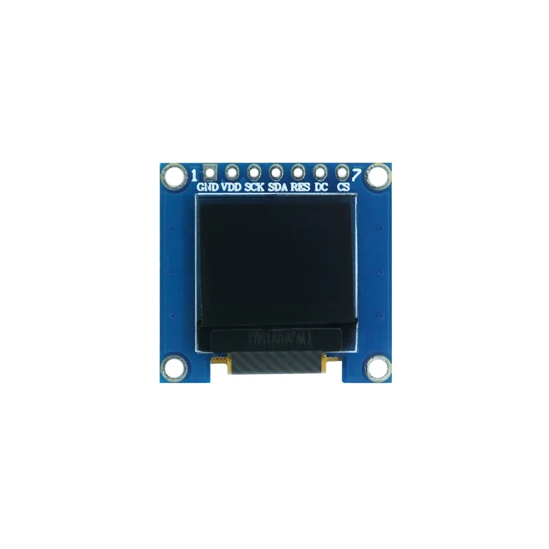 Módulo de exibição OLED de 0,66 polegadas SSD1315 64x48 SPI branco monocromático - Módulo de tela LCD pequeno COG de baixa potência de 7 pinos