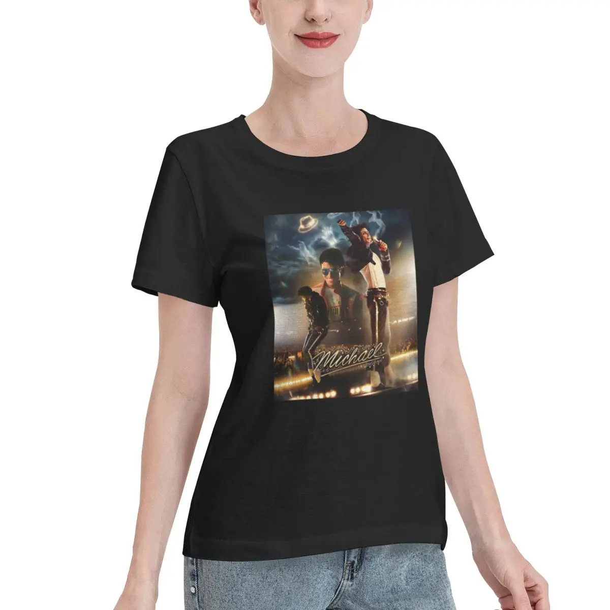 All Season Wear Michael Movie 2026 Women's T-shirt Holiday Casual Travel Wear Top