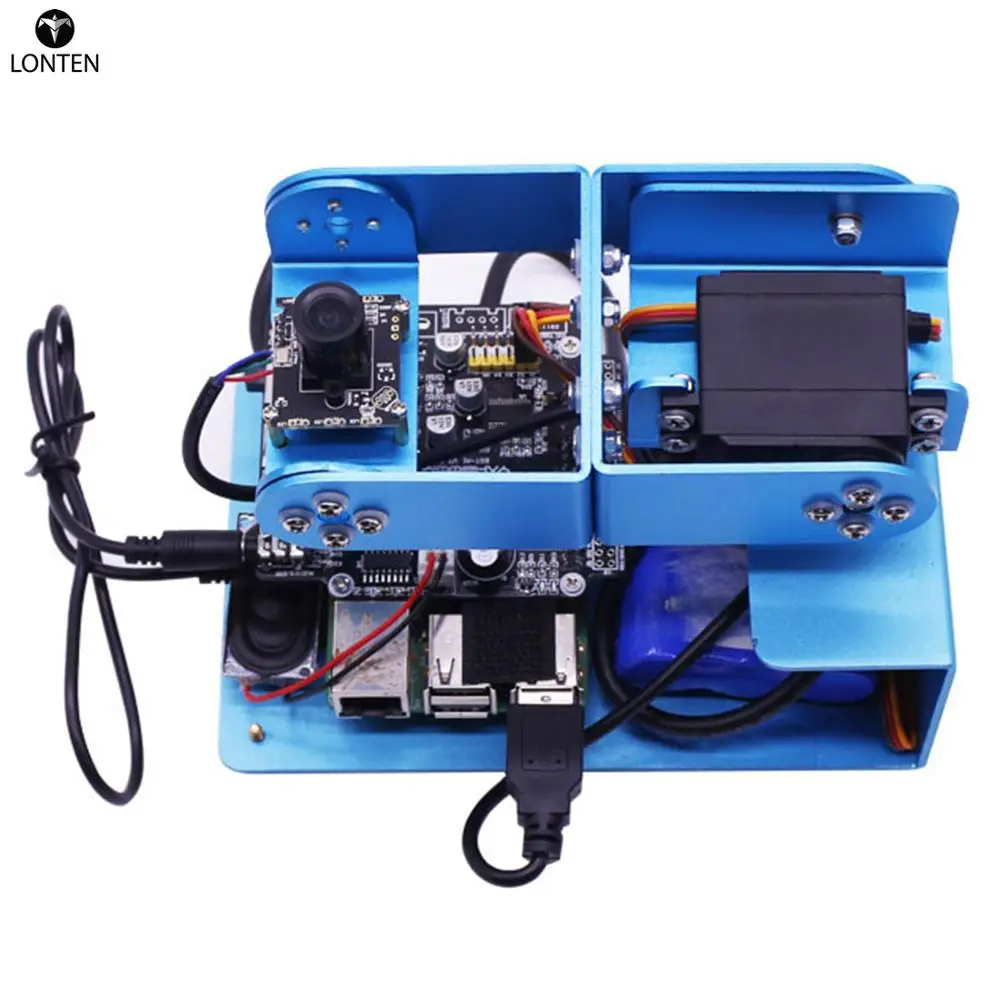 Camera gimbal computer vision programmable robot for Raspberry Pi 4/1G