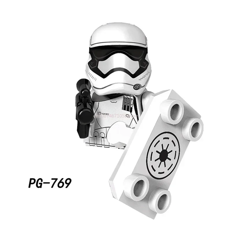 Building Blocks Clone Troopers 501st Legion Imperial Stormtrooper Robot Figure Toy Bricks Assembling Doll Building Block PG8097