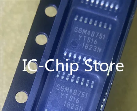 20 قطعة ~ 500 قطعة/الوحدة SGM48751YTS16G/TR SGM48751YTS16G SGM48751 TSSOP16 جديد الأصلي